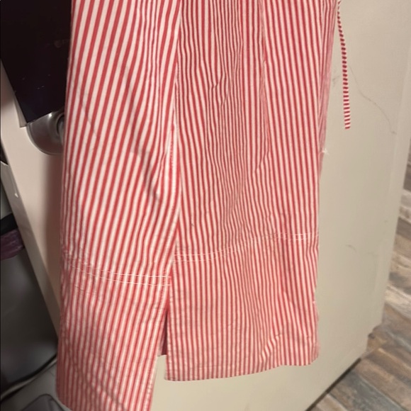 J.Crew Red and White Striped Top - Picture 3 of 7